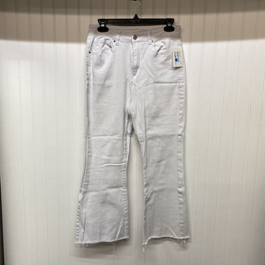WHITE DENIM JEANS