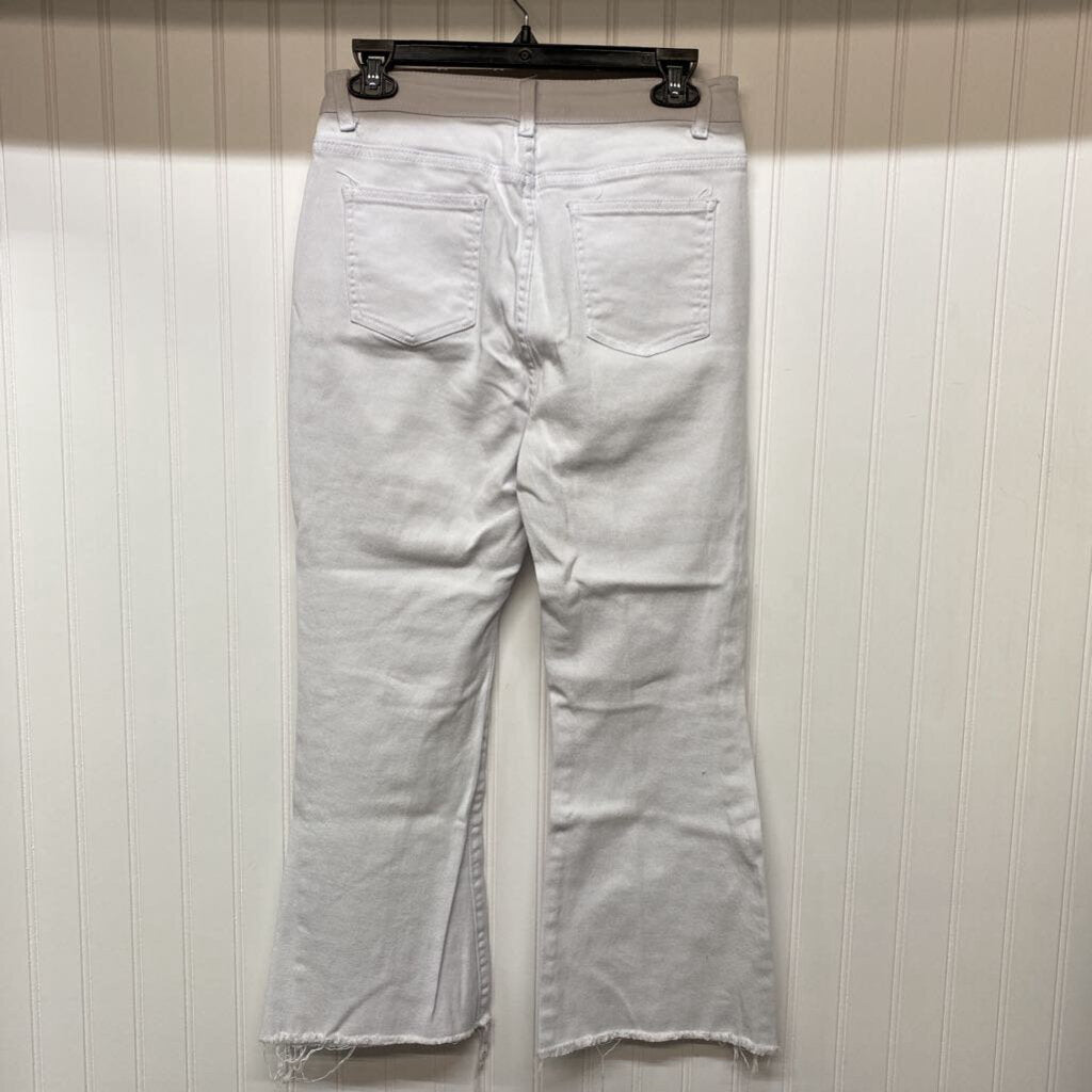WHITE DENIM JEANS