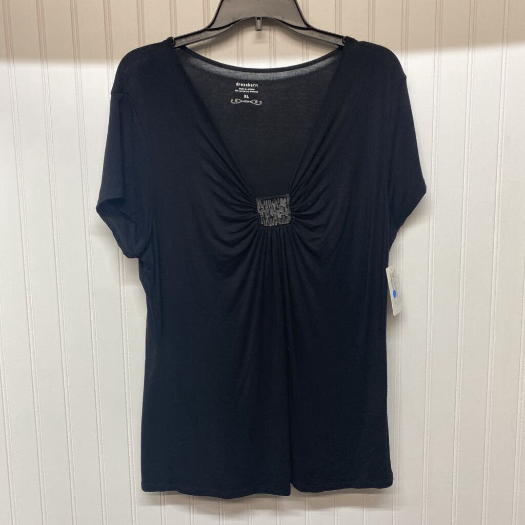 CAP SLEEVE V NECK TOP