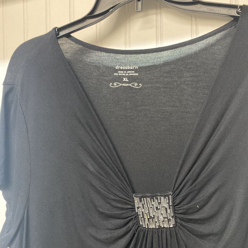 CAP SLEEVE V NECK TOP