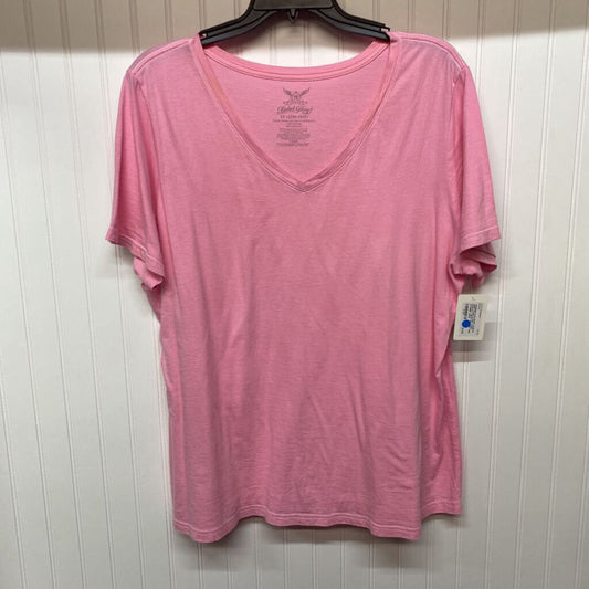 SHORT SLEEVE V NECK TEE