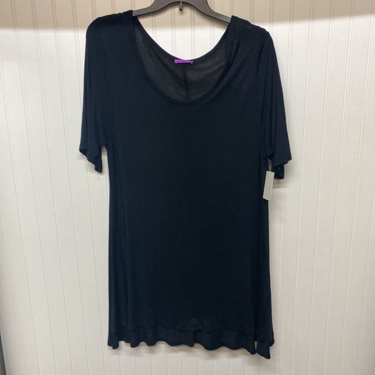 SHORT SLEEVE SCOOP NECK SHORT DRESS