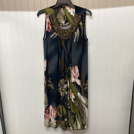 SLEEVELESS LONG DRESS BEADED TOP