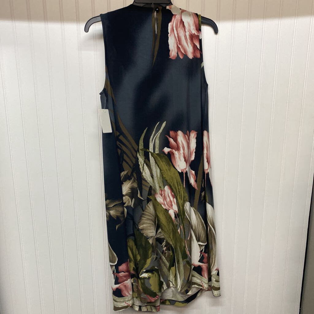 SLEEVELESS LONG DRESS BEADED TOP
