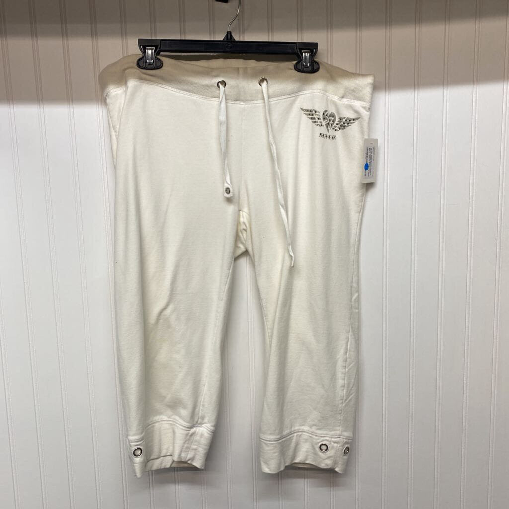 DRAWSTRING SWEATPANTS CAPRI LENGTH
