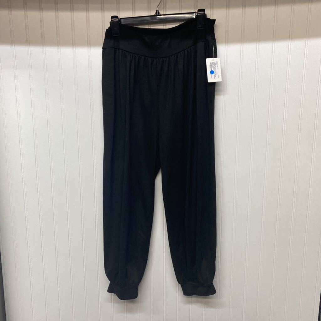 ELASTIC WAISTBAND FLOWY JOGGERS