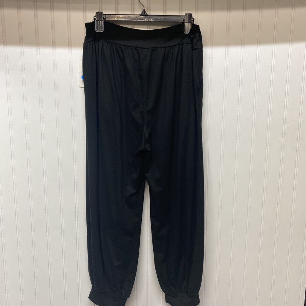 ELASTIC WAISTBAND FLOWY JOGGERS
