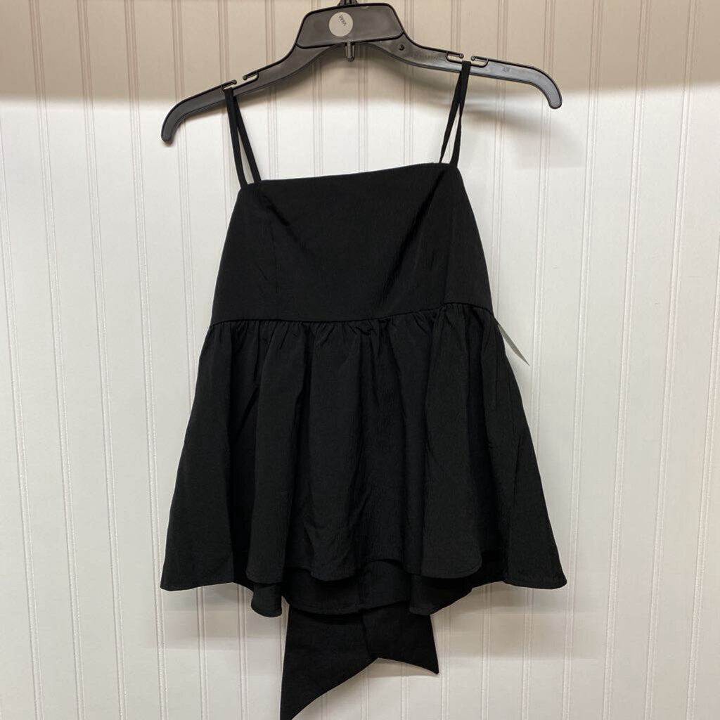 BLACK DRESS TANK TOP