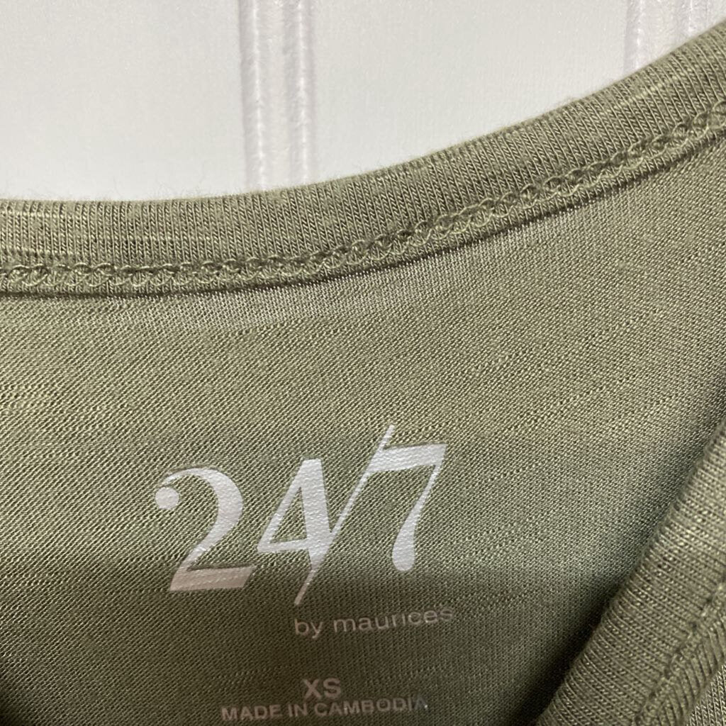 OLIVE TANK TOP
