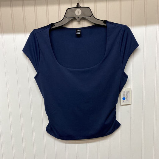 NAVY BASIC TOP