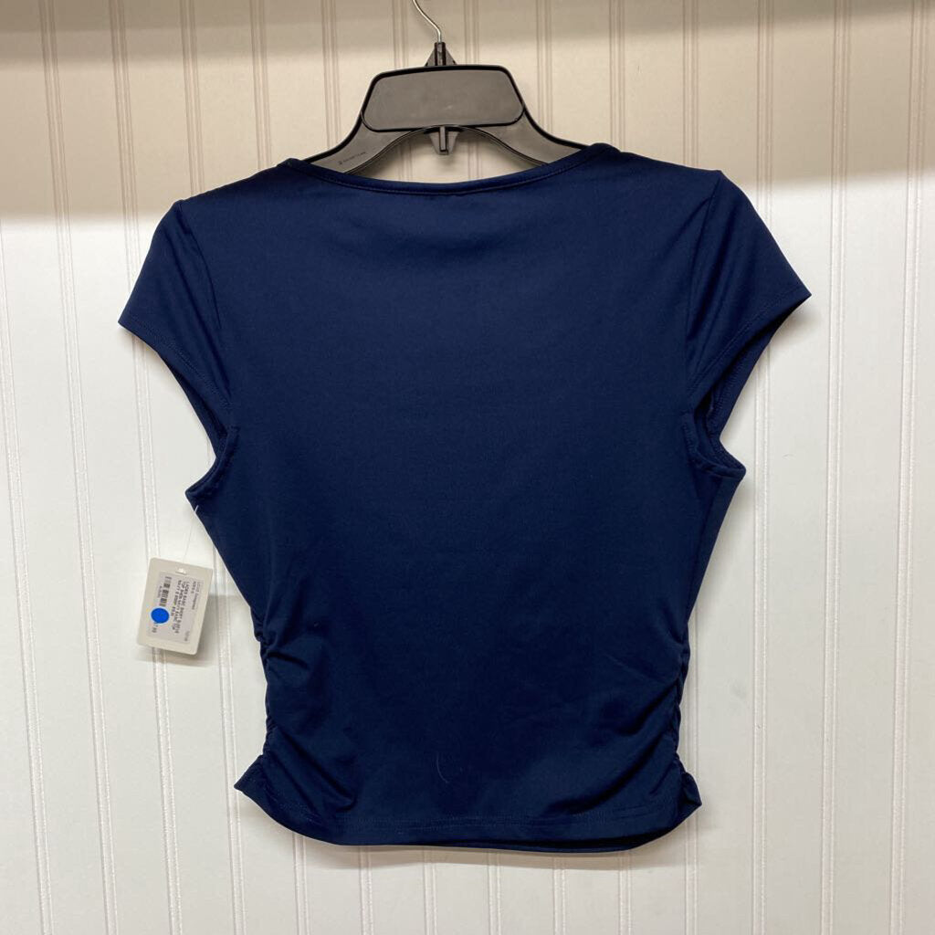NAVY BASIC TOP