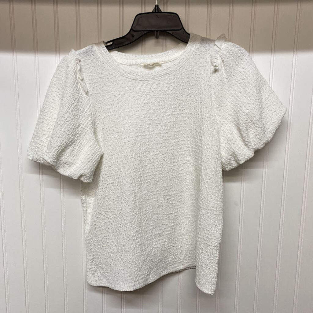 WHITE DRESS TOP