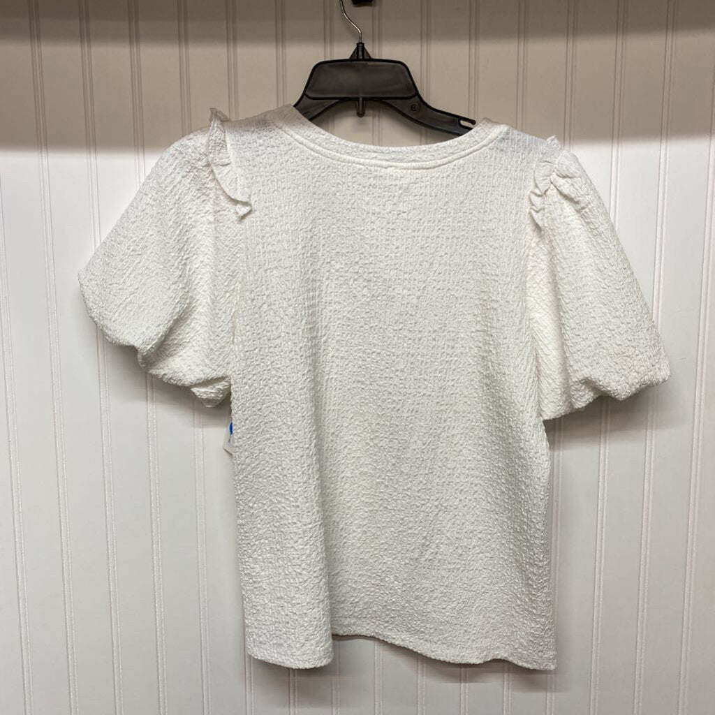 WHITE DRESS TOP