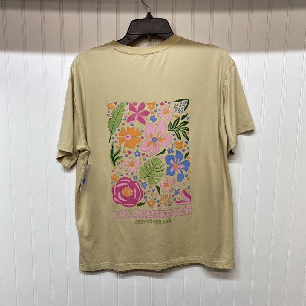 YELLOW GRAPHIC T