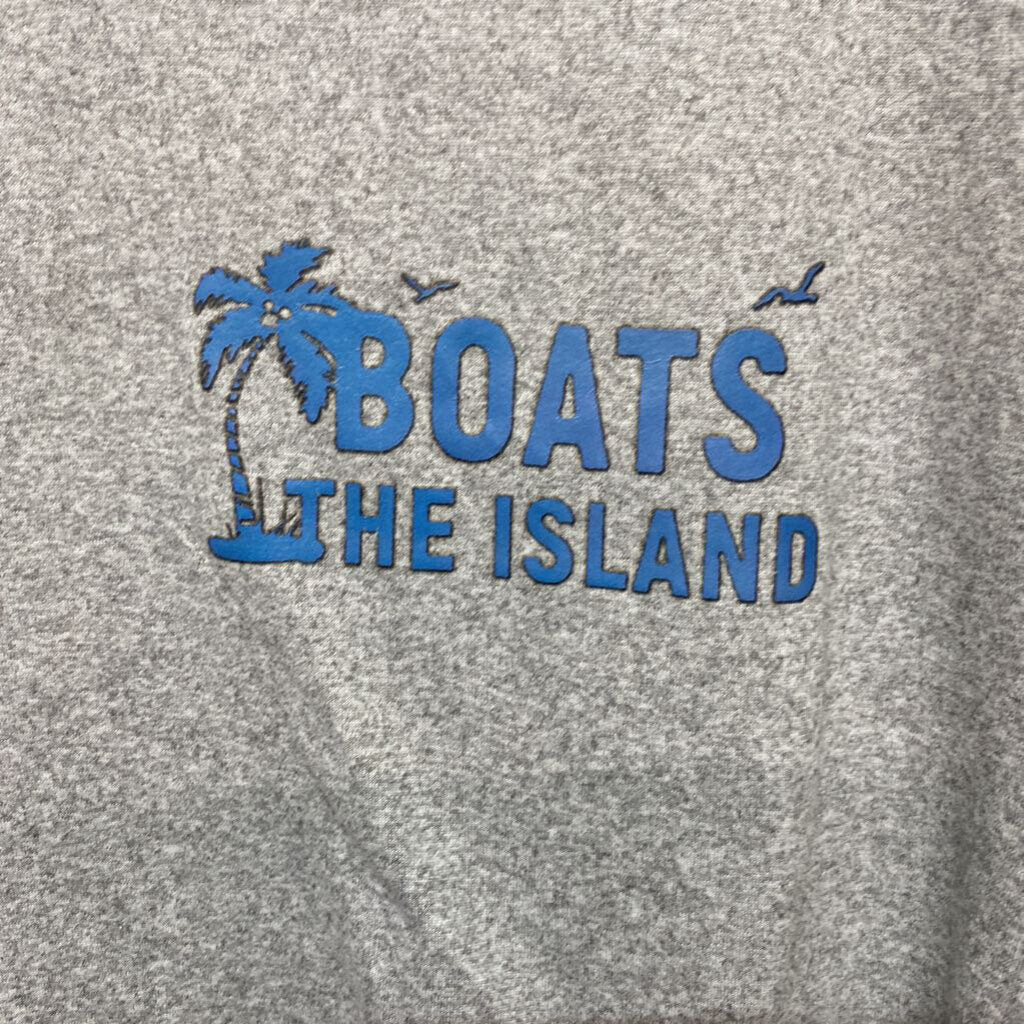 BOATS ISLAND GRAPHIC T