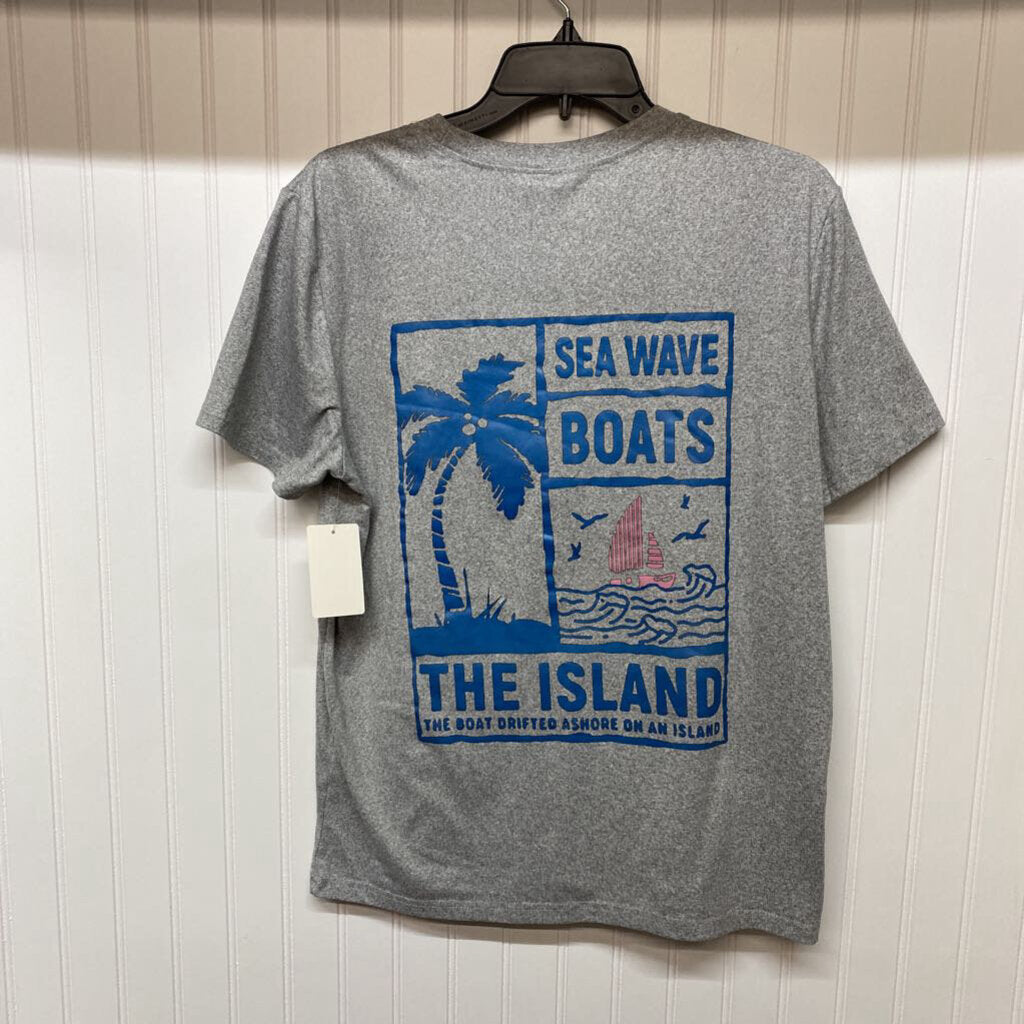 BOATS ISLAND GRAPHIC T