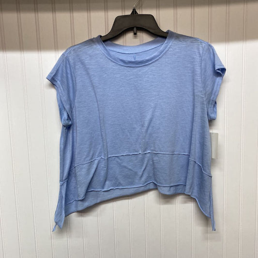 LGT BLUE CROP TOP