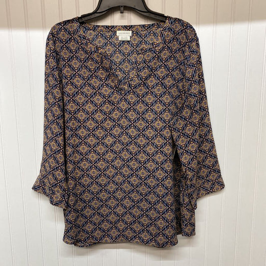 PRINTED LONG SLEEVE TOP