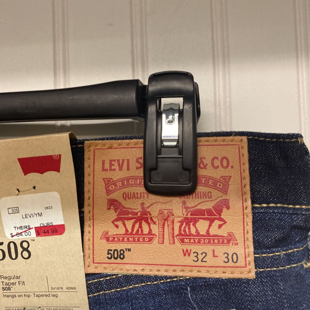 REGULAR TAPER FIT 508 LEVI DENIM JEANS