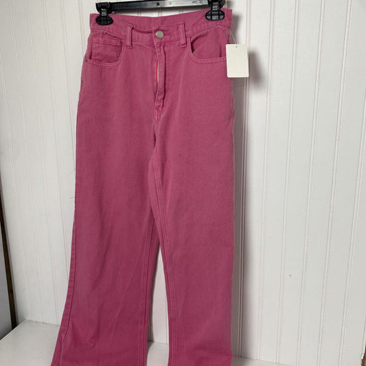HIGH WAISTED WIDE LEG DENIM JEANS