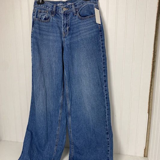 MID-RISE WOW BAGGY WIDE LEG DENIM JEANS