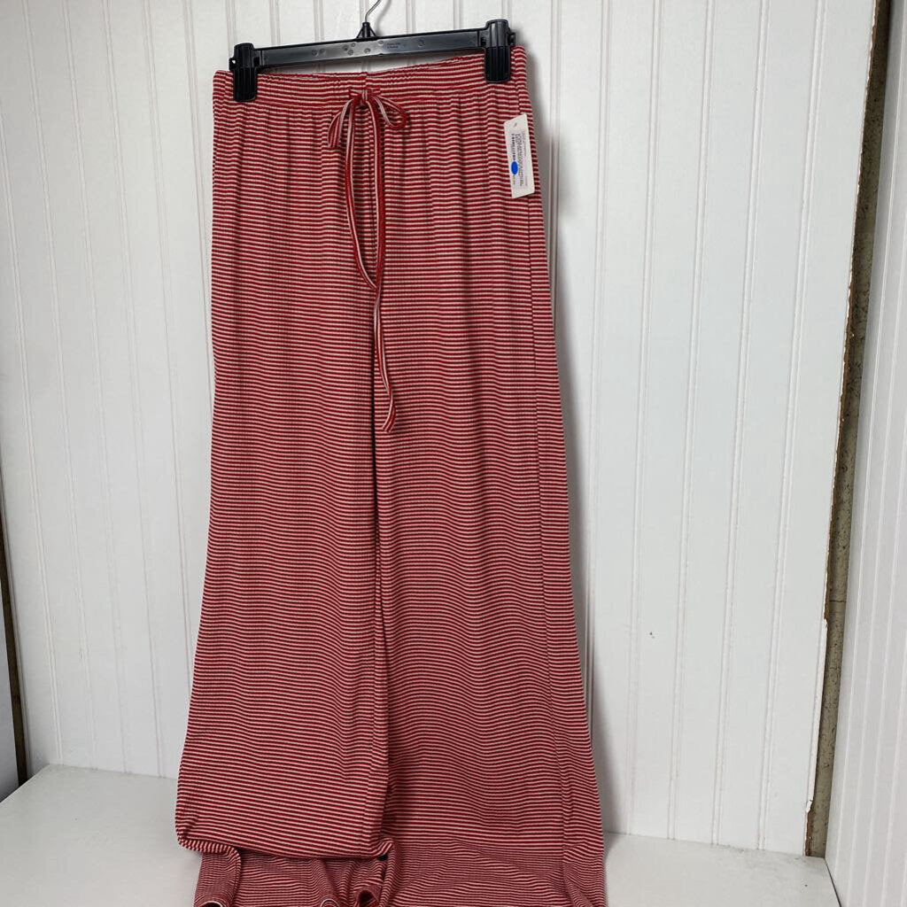 STRIPED DRAWSTRING LOUNGE PANTS