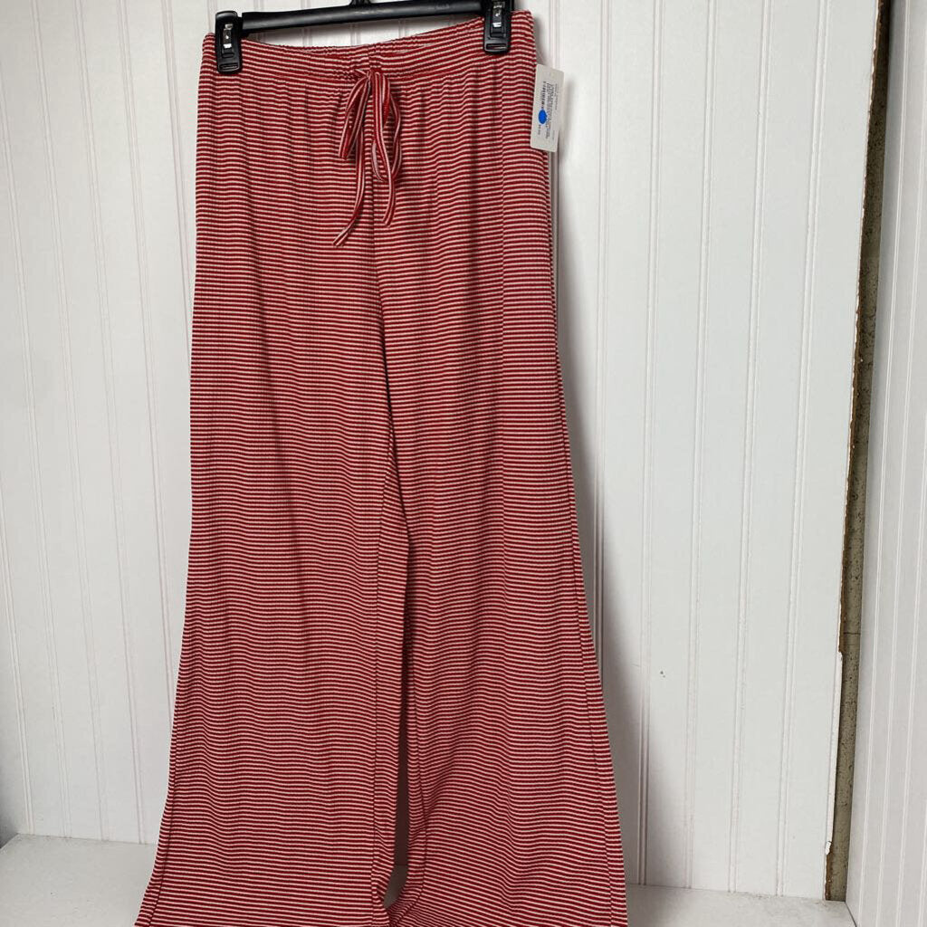 STRIPED DRAWSTRING LOUNGE PANTS