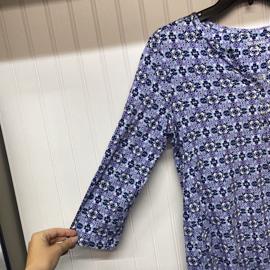 LONG SLEEVE PRINTED TEE