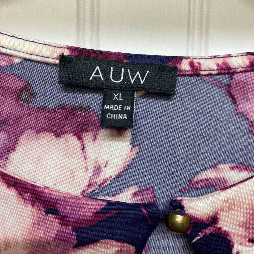 LONG SLEEVE FLORAL PRINT BLOUSE