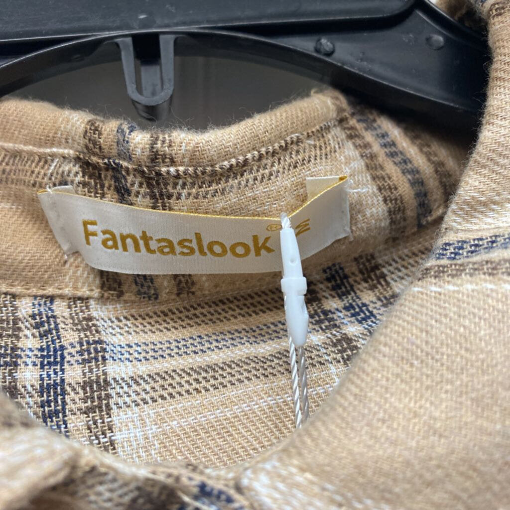 LONG SLEEVE FLANNEL BUTTON UP
