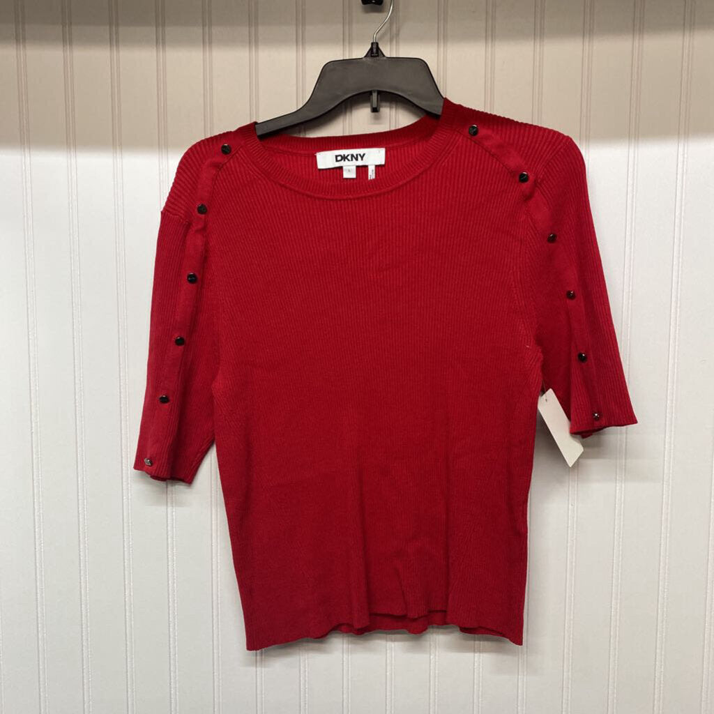 SHORT SLEEVE SWEATER