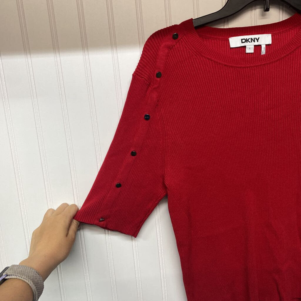 SHORT SLEEVE SWEATER