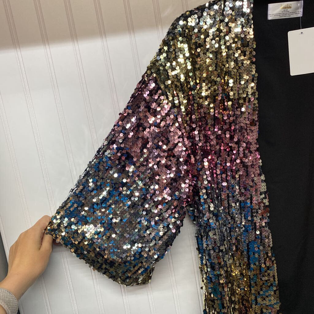 LADIES SEQUINED BLAZER