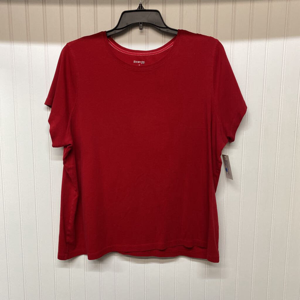 WOMENS PLUS SHORT SLEEVE TEE