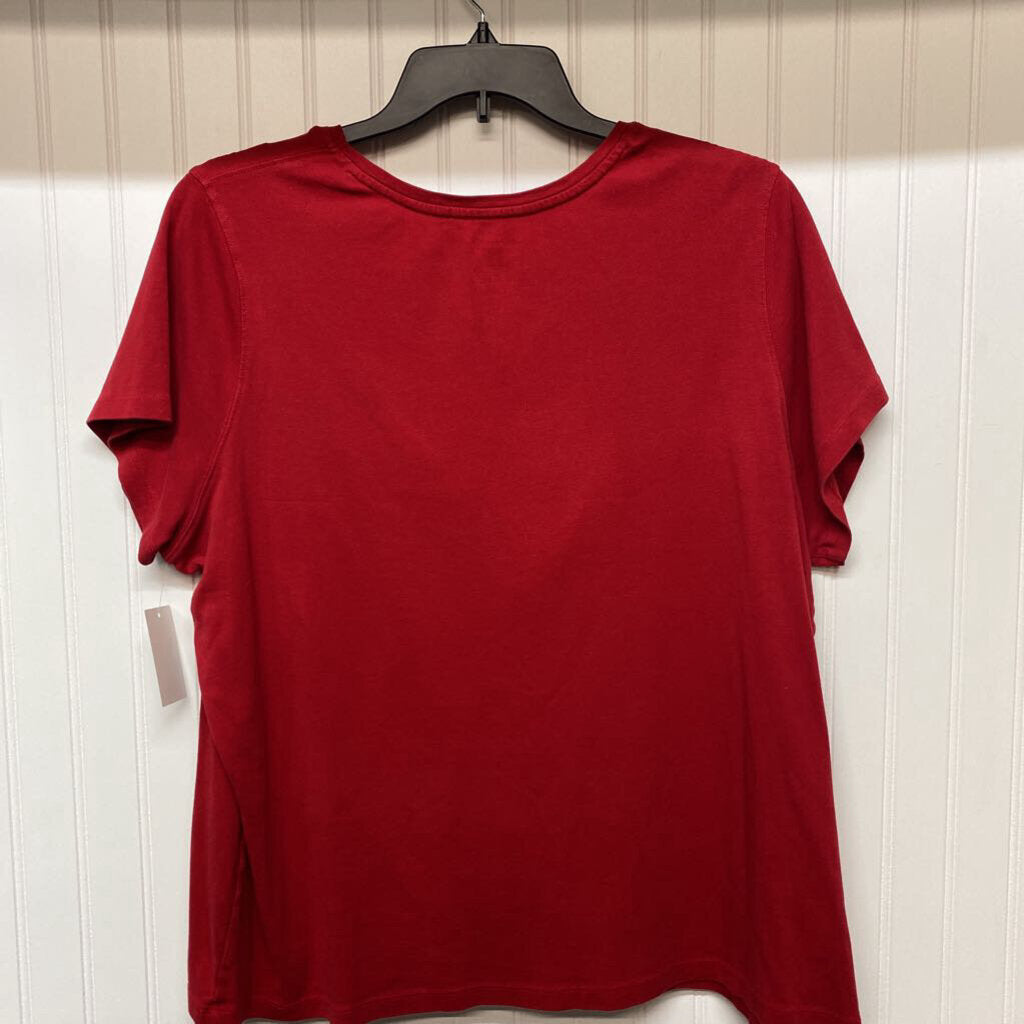 WOMENS PLUS SHORT SLEEVE TEE