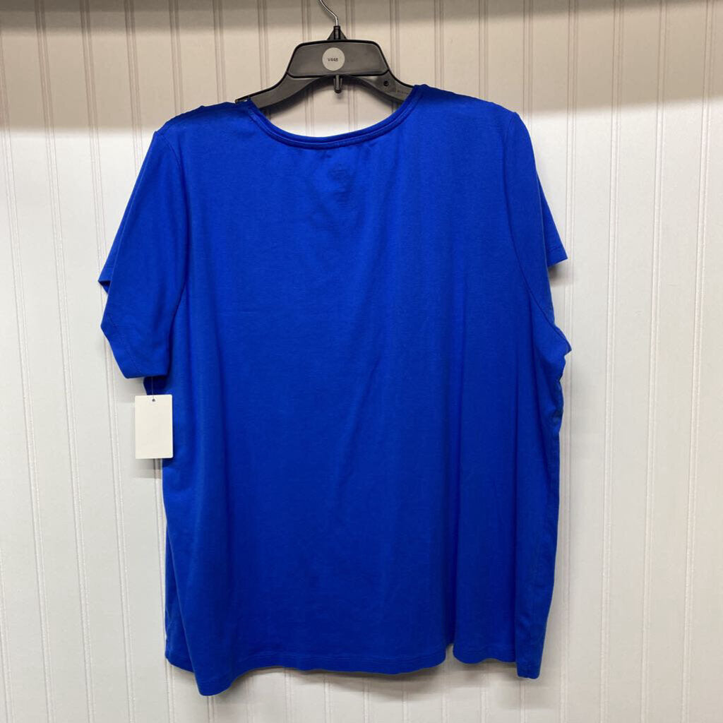 WOMENS PLUS SHORT SLEEVE TEE