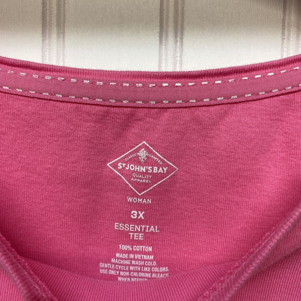 WOMENS PLUS SHORT SLEEVE TEE