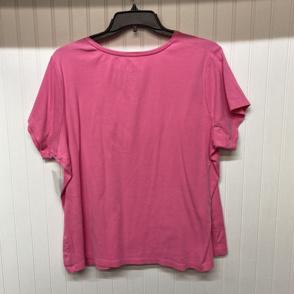 WOMENS PLUS SHORT SLEEVE TEE