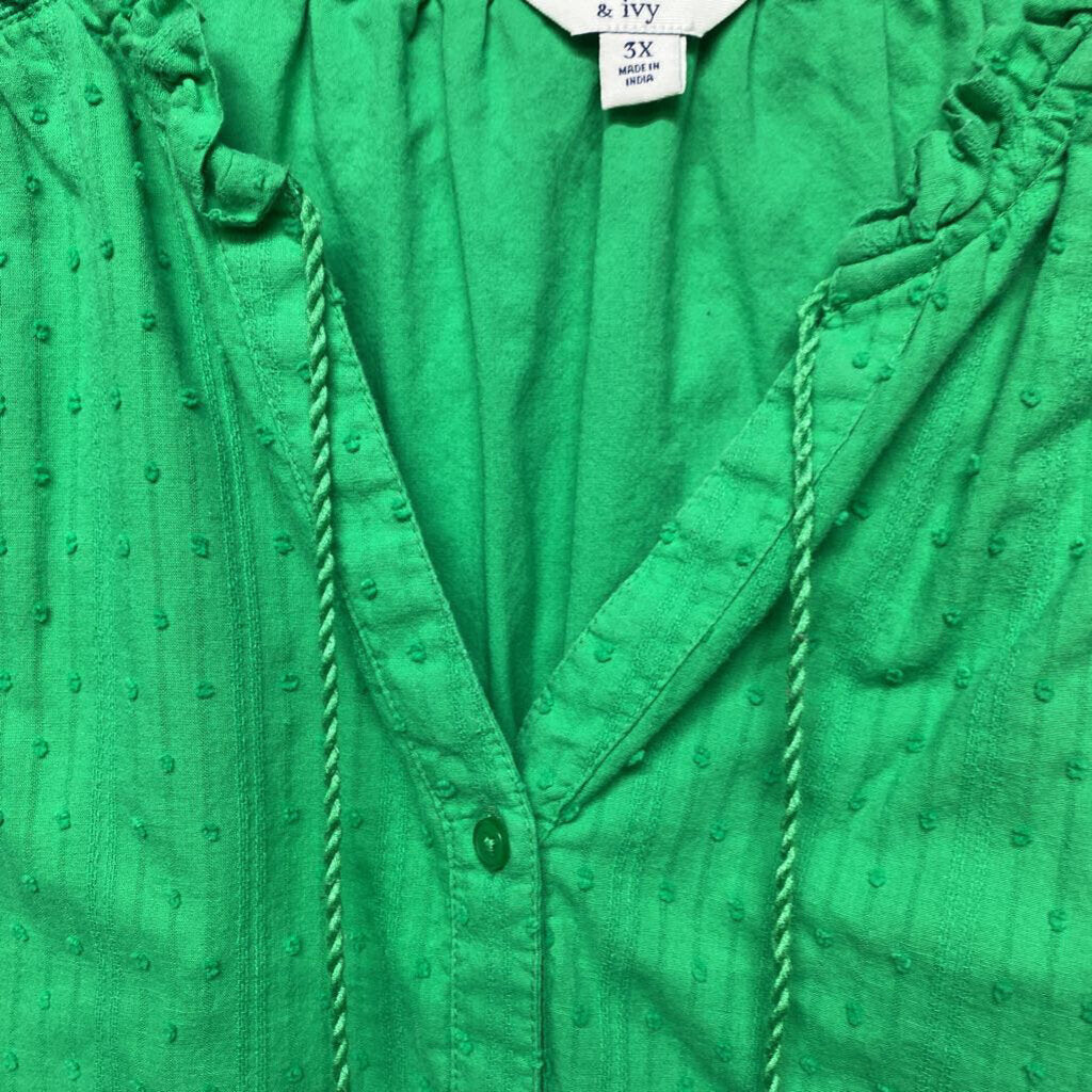 LONG SLEEVE BUTTON UP BLOUSE