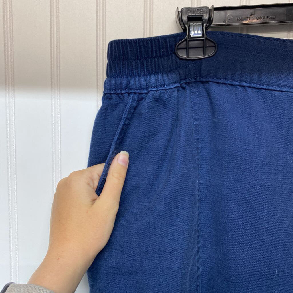 LINEN CARGO PANTS