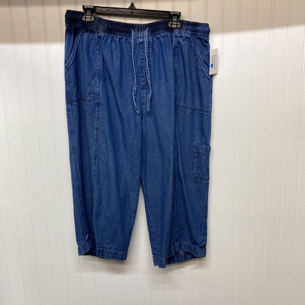 DRAWSTRING CARGO CAPRIS