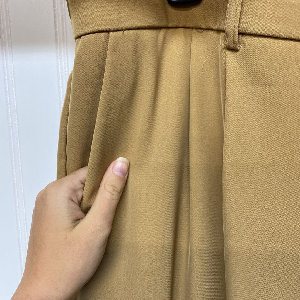WOMENS PLUS PLEATED DRESS PANTS