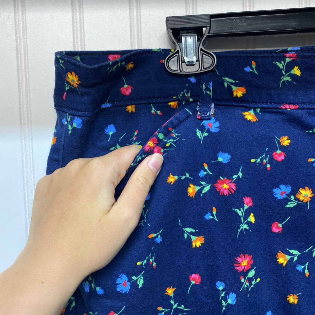 FLORAL PRINT CAPRIS