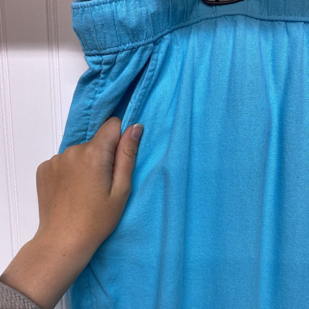 DRAWSTRING WAIST PANTS