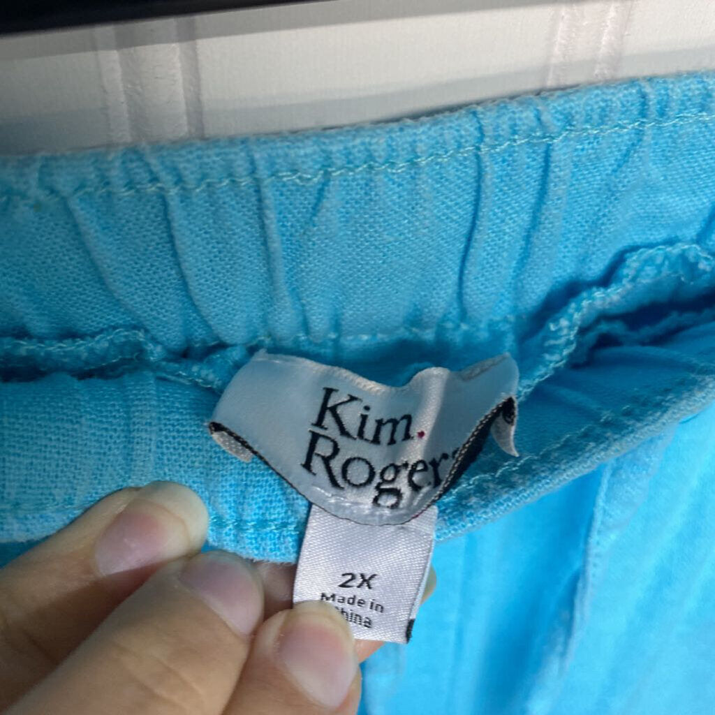 DRAWSTRING WAIST PANTS