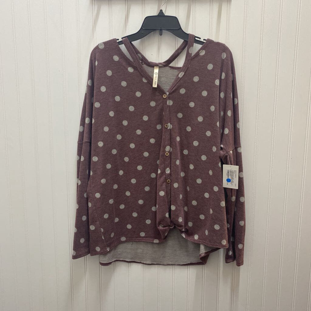 POLKA DOT LONG SLEEVED