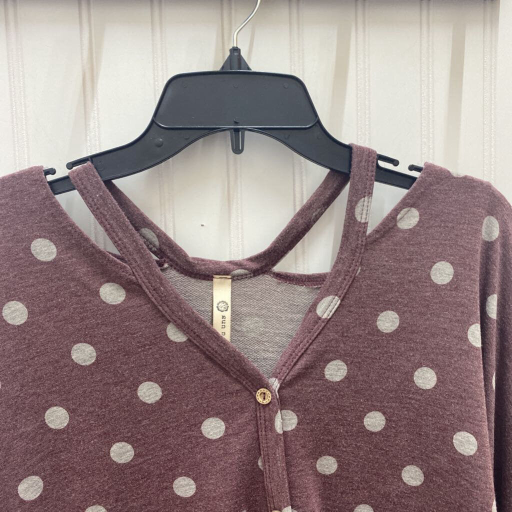 POLKA DOT LONG SLEEVED