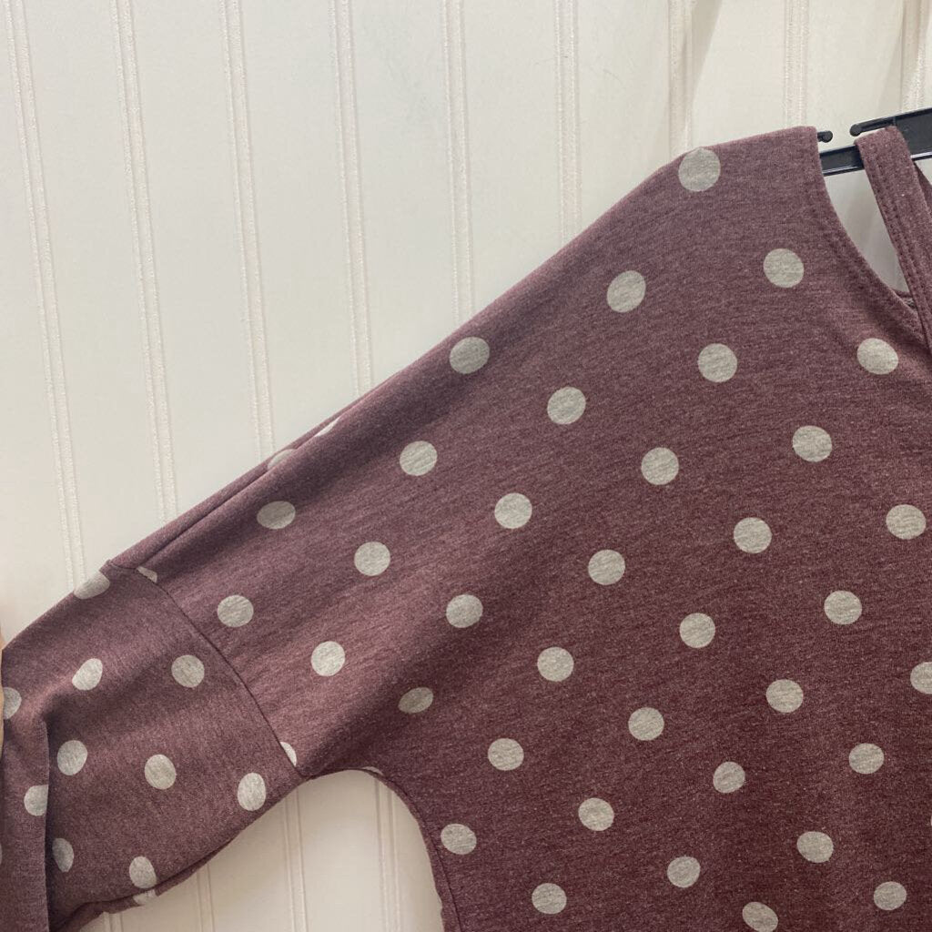 POLKA DOT LONG SLEEVED