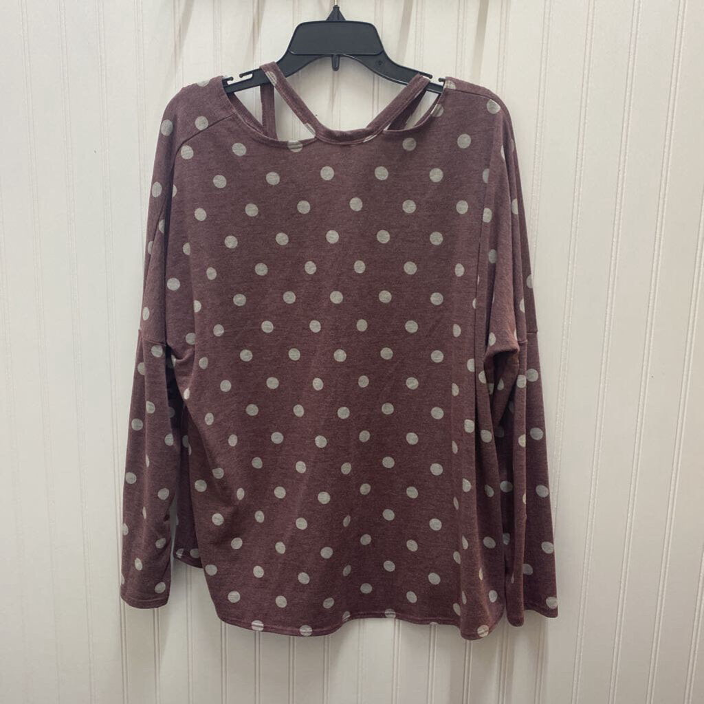 POLKA DOT LONG SLEEVED
