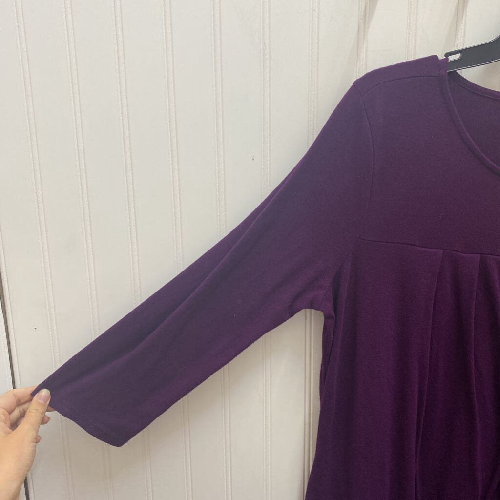 PLEATED LONG SLEEVED